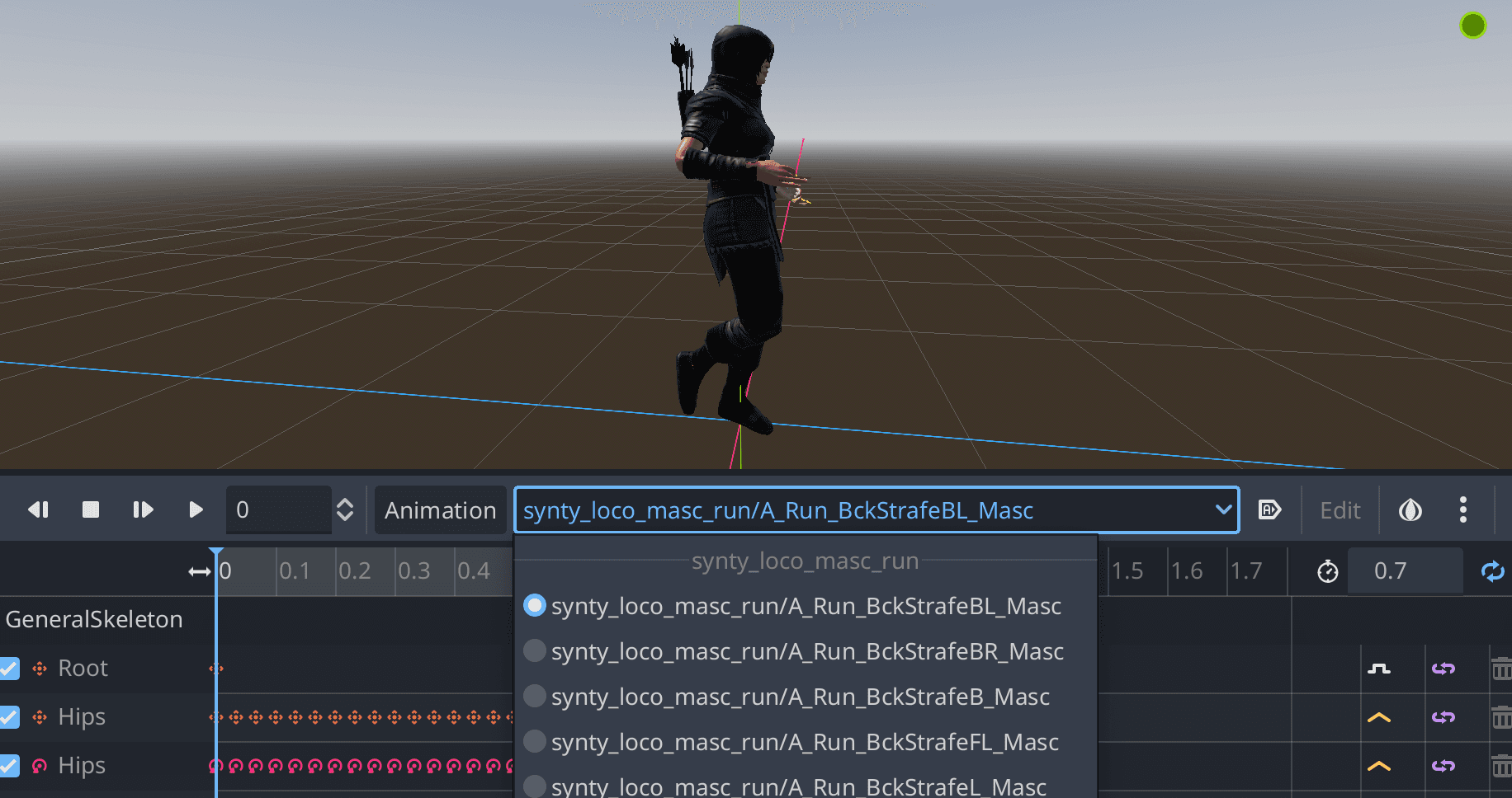 Synty Animations To Godot With GLB Animation Libraries Via Blender